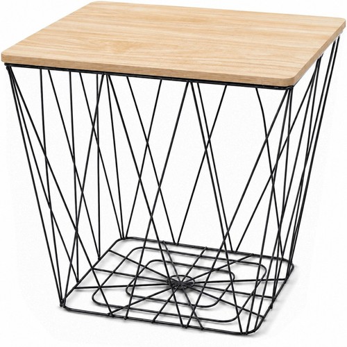 Modern round storage basket - storage,