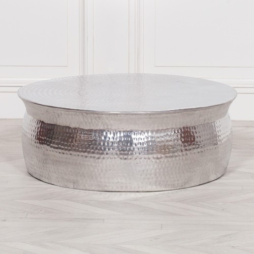 Aluminium round coffee - coffee, table
