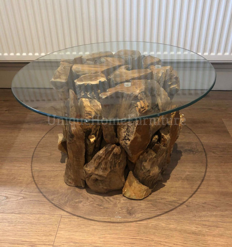Teak root coffee - coffee, table