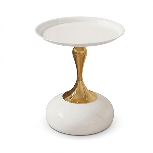 Modern round coffee table - coffee,