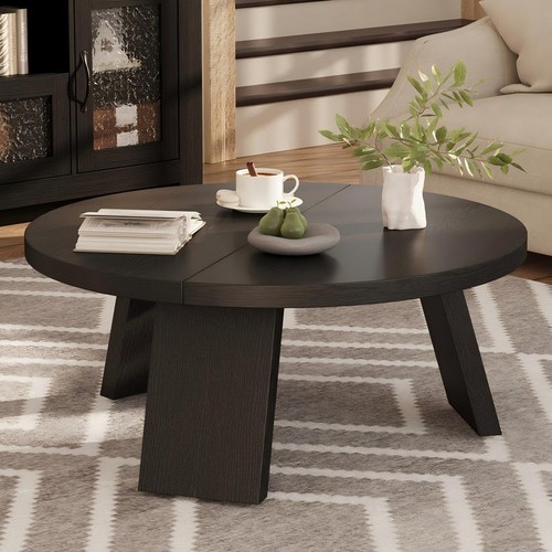 Round coffee table center - round,