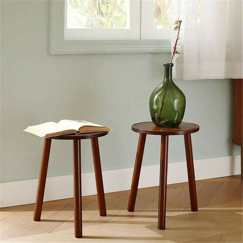 Round bamboo coffee side - bamboo,