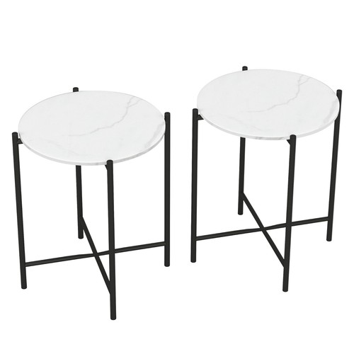 Set pcs marble effect - of,