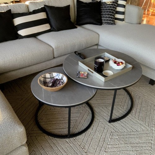 Nesting round coffee - coffee, table