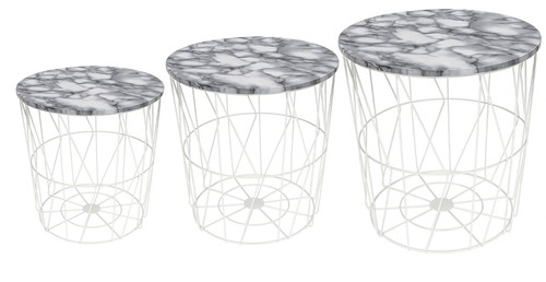 Modern round storage basket - modern,