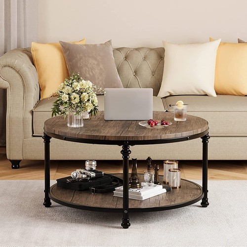 Round coffee table - table, with