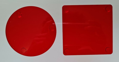 Round square acrylic - square,