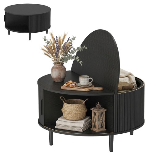 Homcom coffee table with lift - homcom,