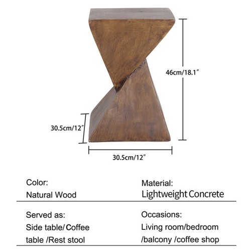 Round twist side - round/twist,