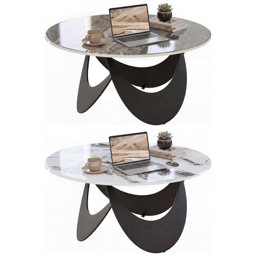 Coffee table sintered stone - coffee,