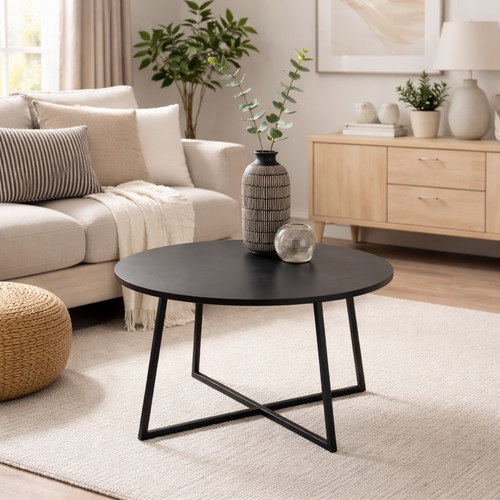 Round coffee table small 60cm - table,