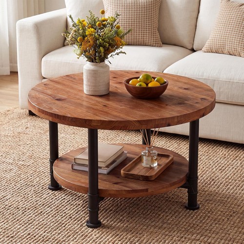 80cm industrial solid wood - 80cm,