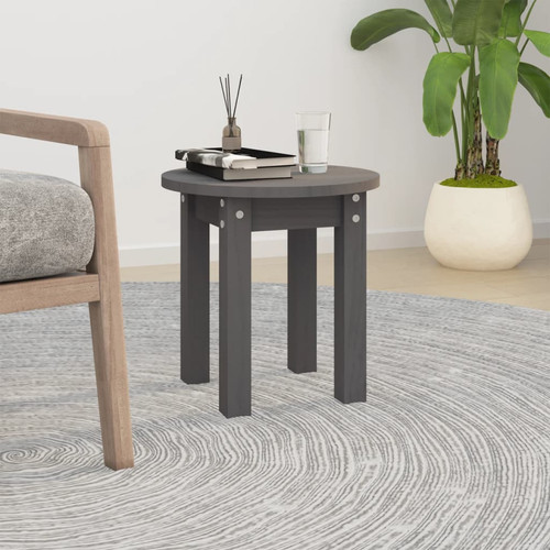 Coffee table grey solid - coffee,