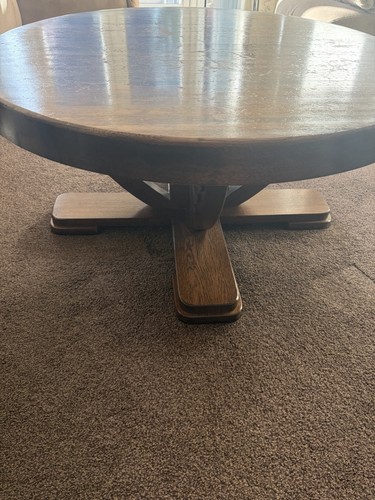 Vintage solid wood round - vintage,