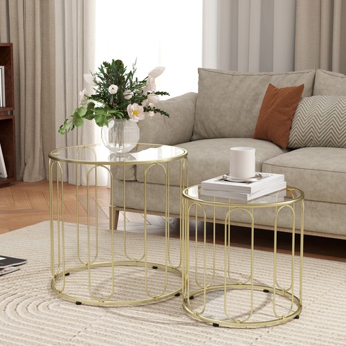 Round coffee table - of, 2