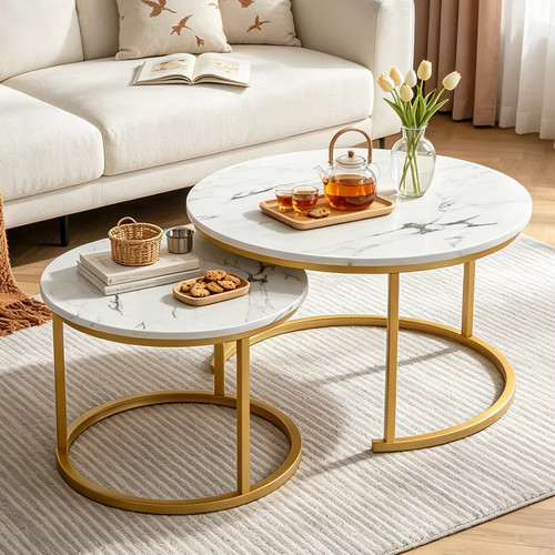 Nesting coffee tables - tables, of